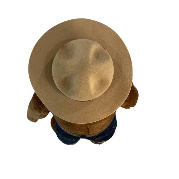 Vintage J.J. WIND INC. Limited Edition Smokey The Bear Large Stuffed Plush - Picture 9 of 17